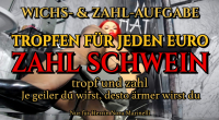 Zahlschwein-Training-Tropfen für jeden Euro