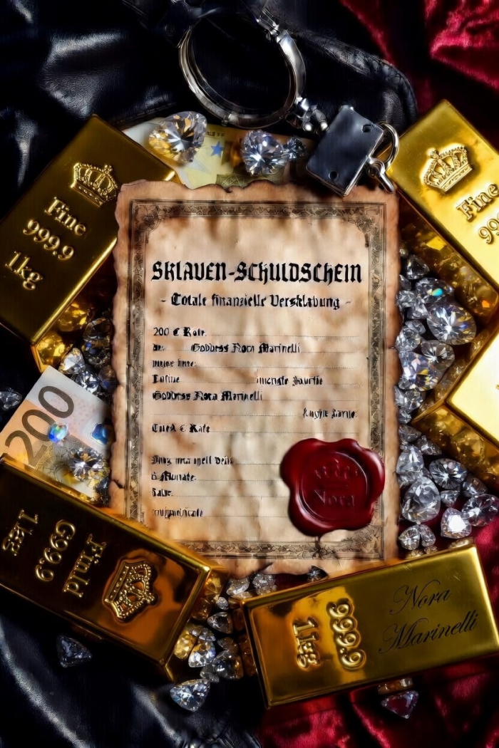 Sklaven-Schuldschein-Totale Finanzielle Versklavung
