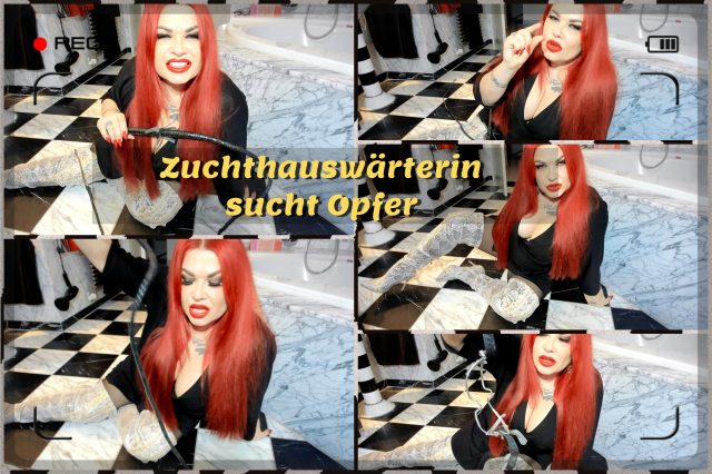 Zuchthauswärterin sucht Opfer