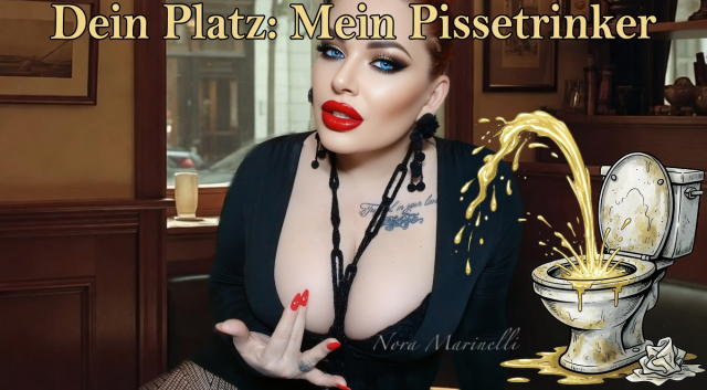 Dein neuer Platz: Der Pissetrinker