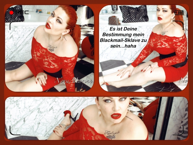 Tappe in meine Blackmailfalle