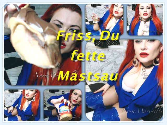 Feeding-werde mein Mastsau