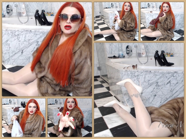 Wunschclip: Unwiderstehliche Gehirnwäsche in Pelz & Nylons