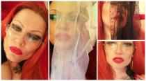 Nylon-Brainfuck Deiner perversen Chefin