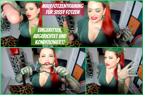Perverse Sissy Maid Schule 11. Lektion – Ausbildung zur Maulfotze