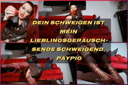 Dein Schweigen ist mein Lieblingsgeräusch-sende schweigend