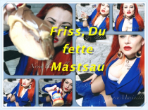 Feeding-werde mein Mastsau