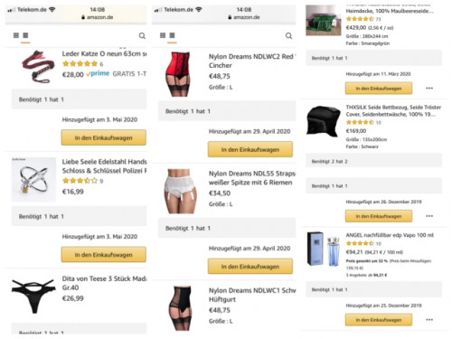 Meine Amazon-Wunschliste wurde geplündert